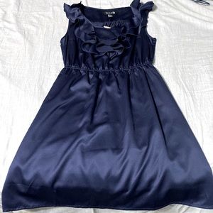 Professional blue dress